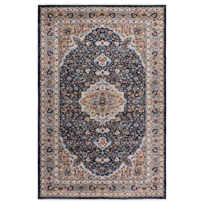 SAFAVIEH Lauren Ralph Lauren Metanet Transitional Rug - 4' x 6' - Navy/Beige