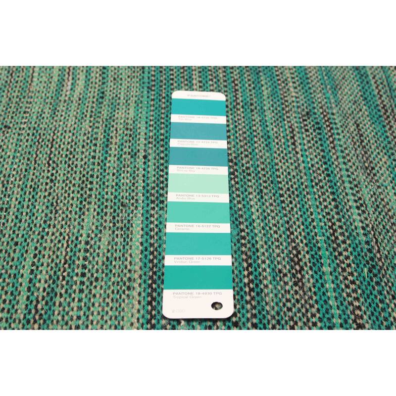 Ankara FW Teal Kilim 5'2" x 7'8" - 5'2 x 7'8