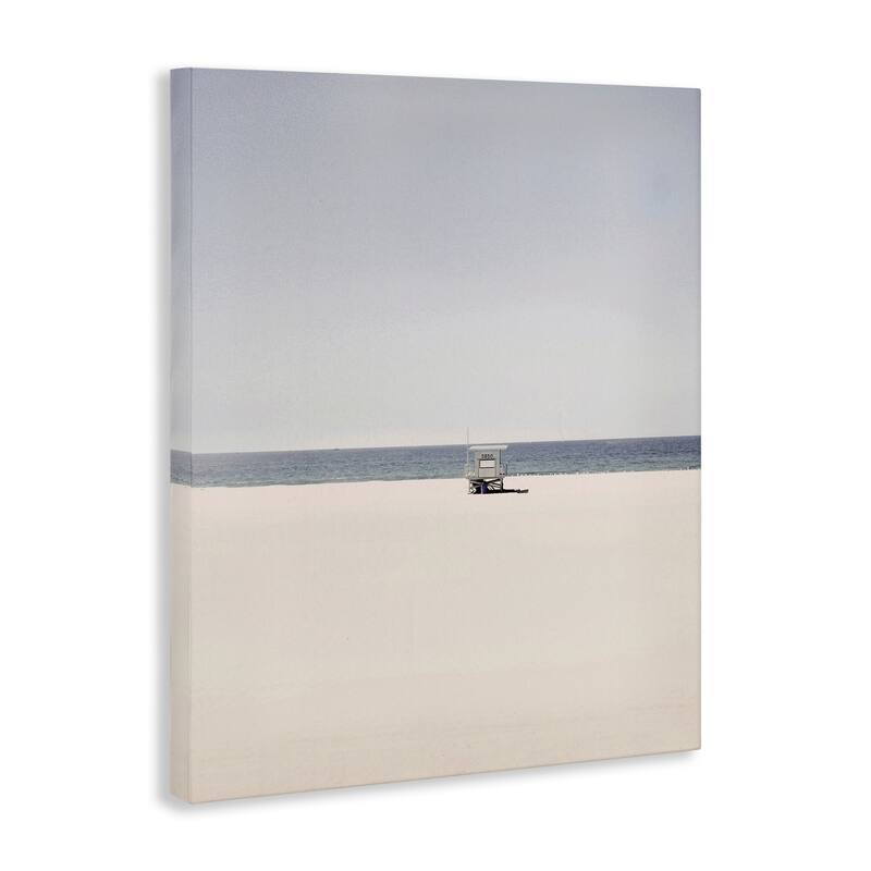 Stupell Distant California Beach Hut Canvas Wall Art Design By Gemma Bardot
