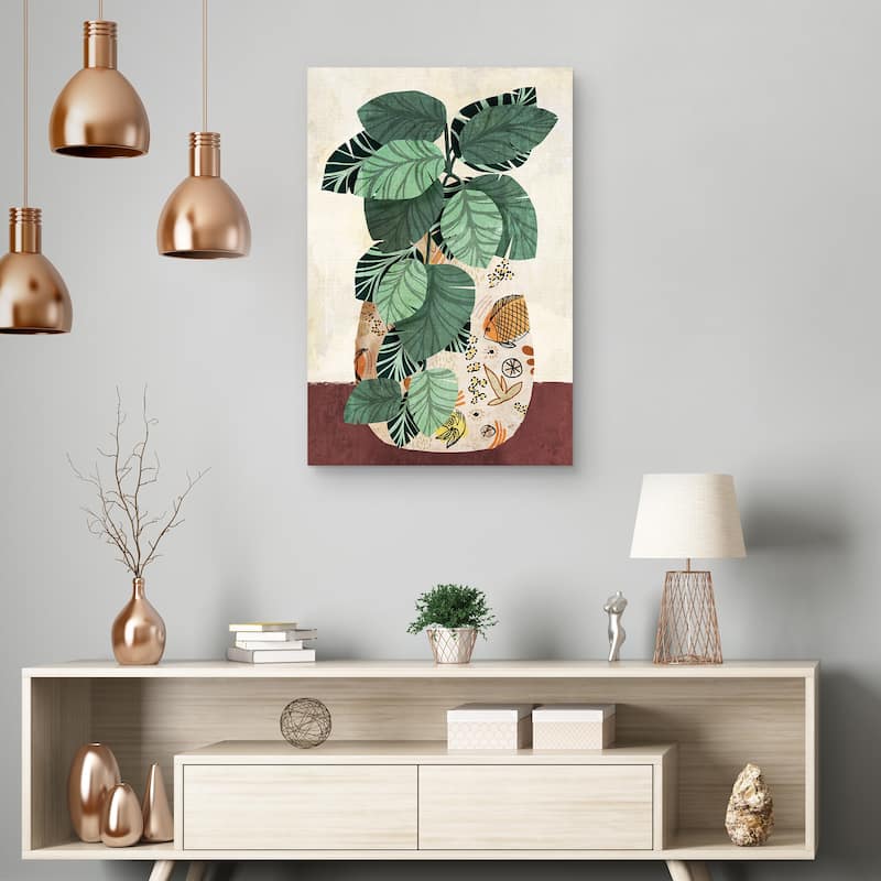 Fish Pots III by Belle Maison Canvas Art Print