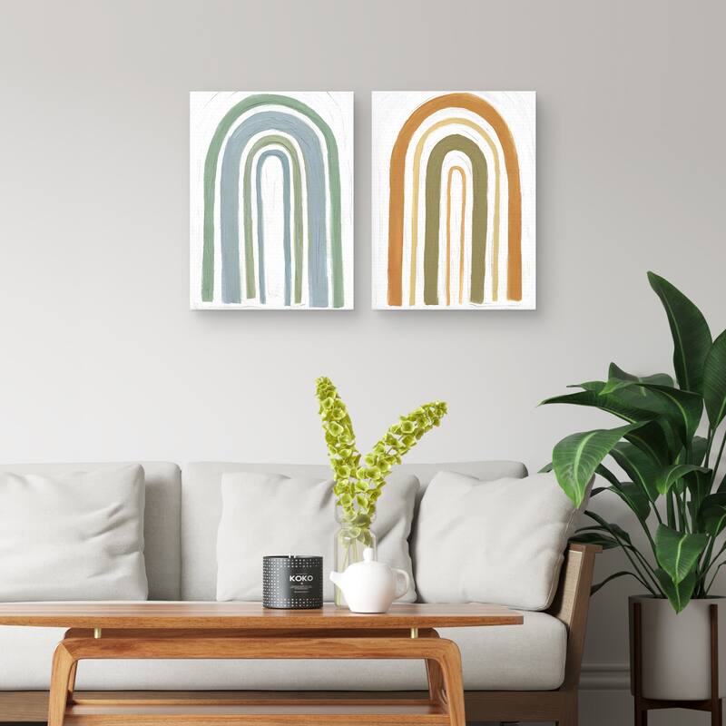 Archerie I-II by Studio Arts Canvas Art Prints