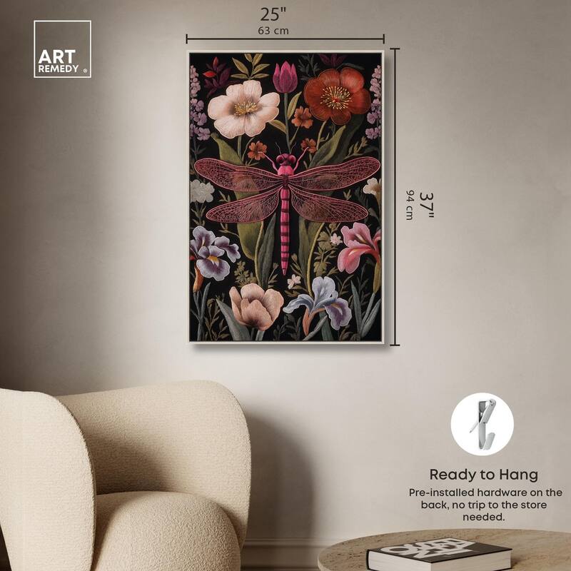 Ruby Reed Rider I Canvas by Art Remedy