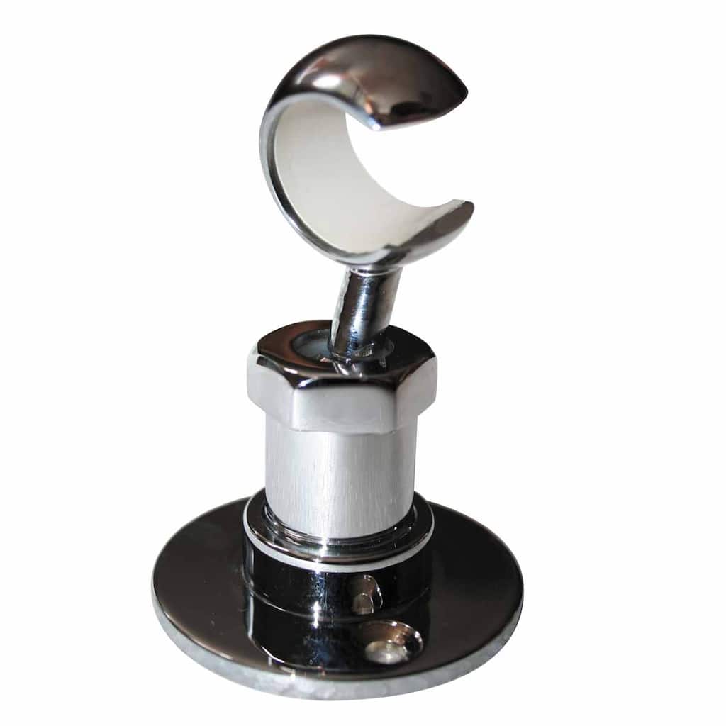 Twist-In Bracket Chrome Bathroom Shower Part Replacement Renovators Supply