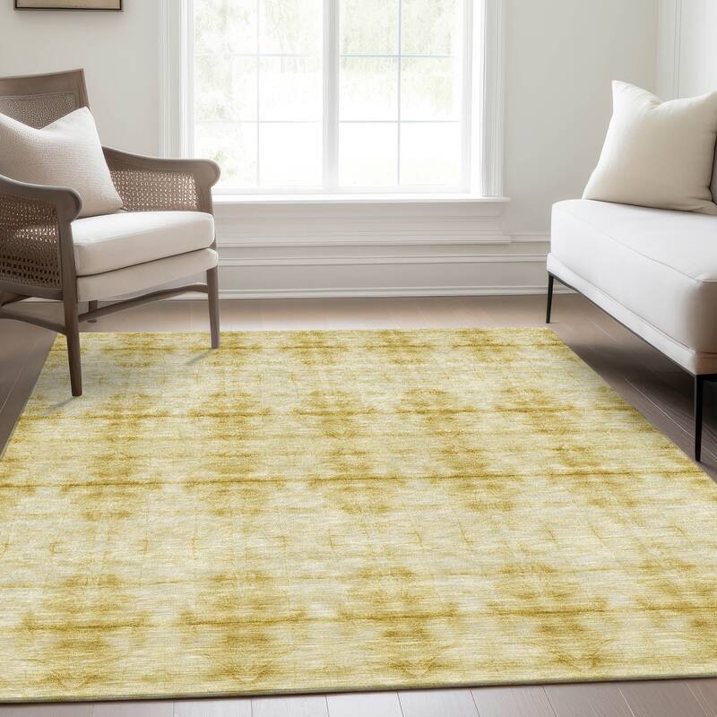 Machine Washable Indoor/ Outdoor Chantille Boho Ombre Rug