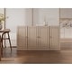 preview thumbnail 42 of 46, Palace Imports 100% Solid Wood 65" Sideboard with Solid Doors, 2-Drawers and Adjustable Shelves