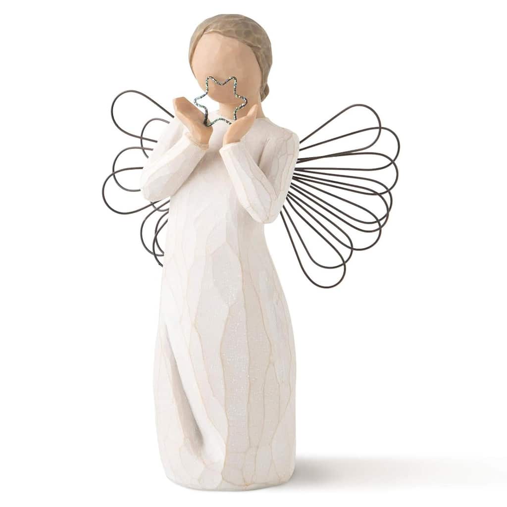 Willow Tree Bright Star Angel, 5.5-Inch Sculpted Hand-Painted Figure