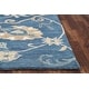 preview thumbnail 29 of 28, Alora Decor Napoli Hand-tufted Floral Scrollwork Wool Rug