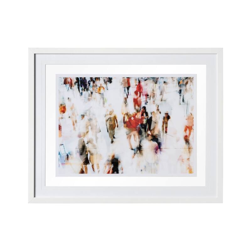 In Transit A Framed Art Print