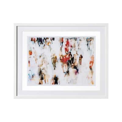 In Transit A Framed Art Print