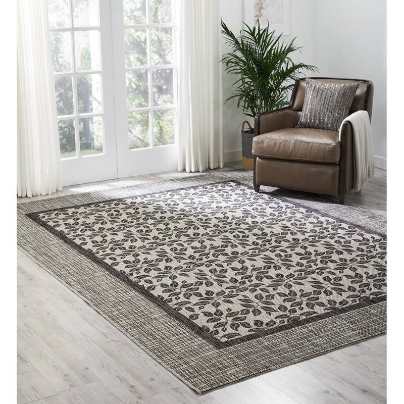 Nourison Garden Party Floral Indoor/Outdoor Area Rug
