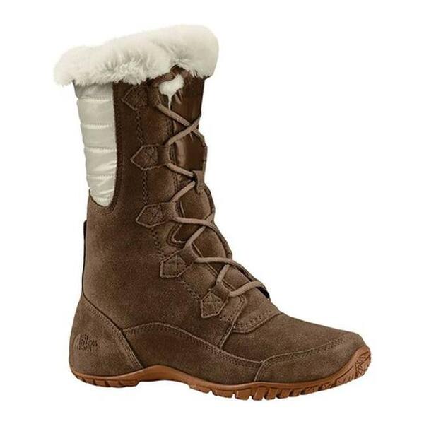 Shop The North Face Women S Nuptse Purna Ii Dachshund Brown