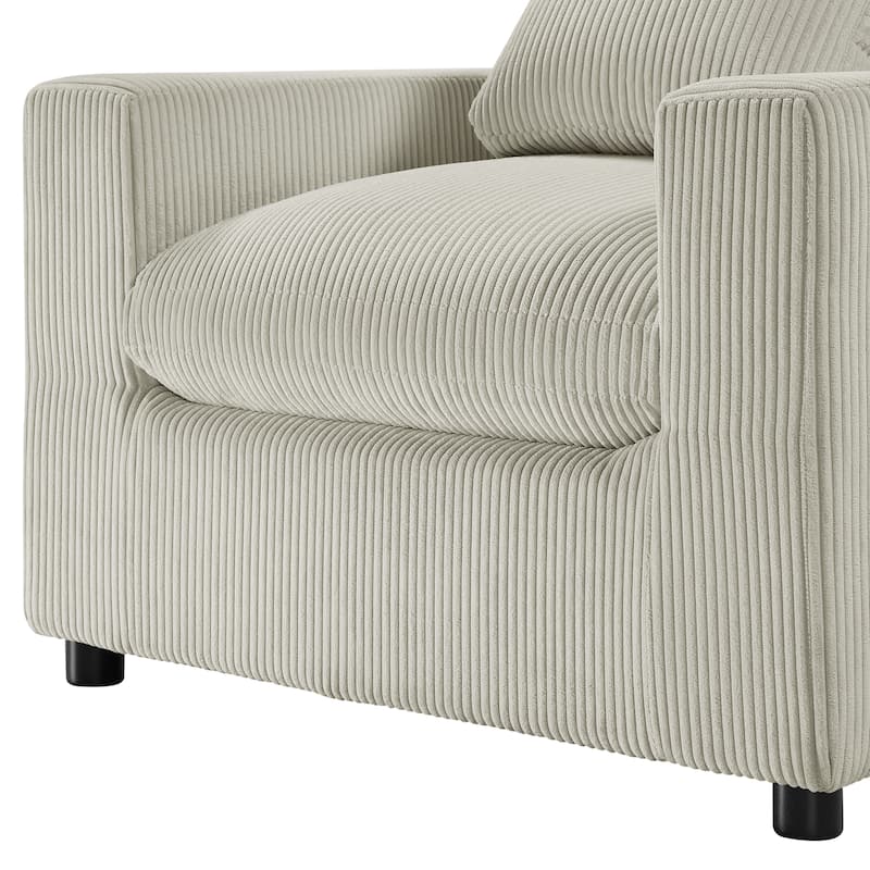 Cambrai Modern Fabric Arm Chair by Greyson Living.
