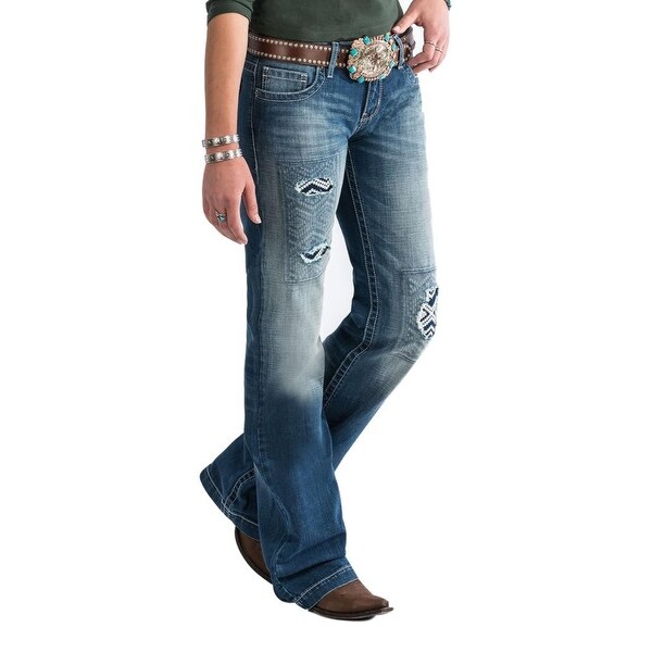 ladies stonewash jeans