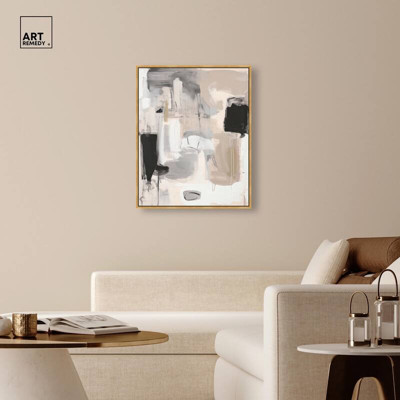 Beauty of Beige II Canvas by Art Remedy