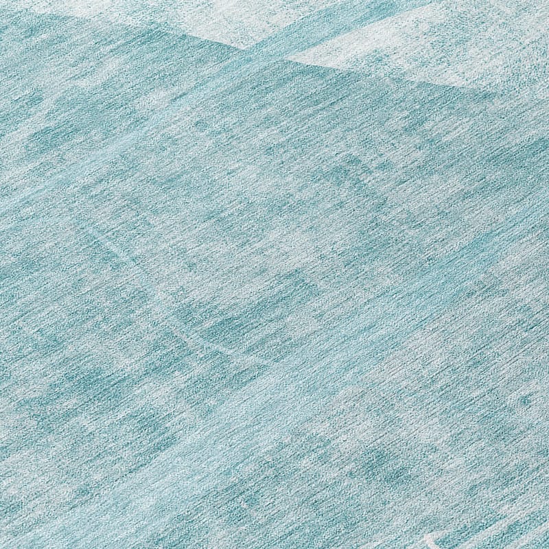 Machine Washable Indoor/ Outdoor Chantille Abstract Modern Rug
