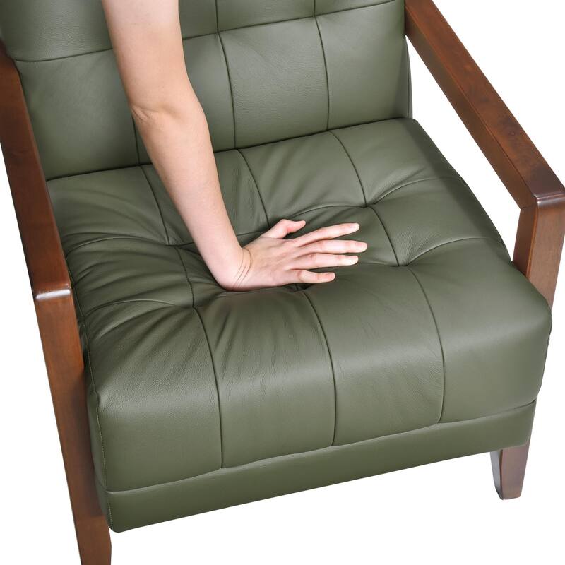 Mid Century Style Upholstered Armchair