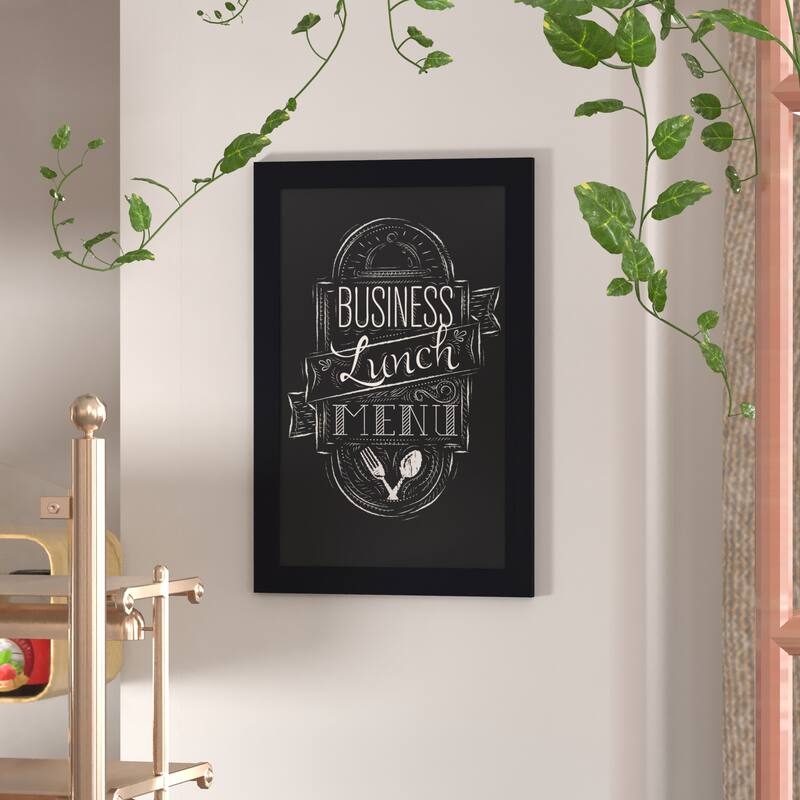 Wall Mounted Magnetic Chalkboard