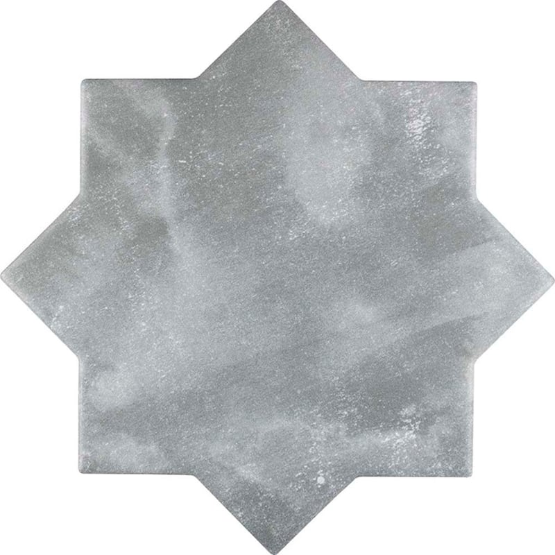 Siena 5" Star with Cross Matte Ceramic Wall and Floor Tile (10.76 sq ft/case) - 54 Pack