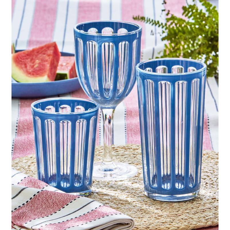 Villa Acrylic Tumbler Blue Denim