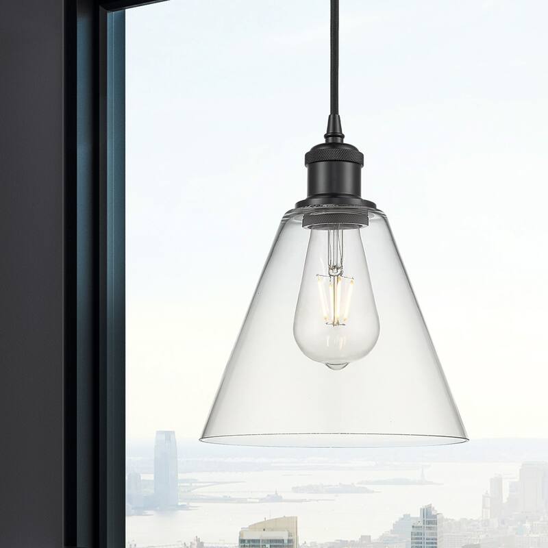 Innovations Lighting Ballston Berkshire 1 Light 8" Cord Hung Mini Pendant