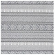 preview thumbnail 13 of 53, SAFAVIEH Augustine Serap Contemporary Cotton Rug 6'4" Square - Light Grey/Anthracite - Square