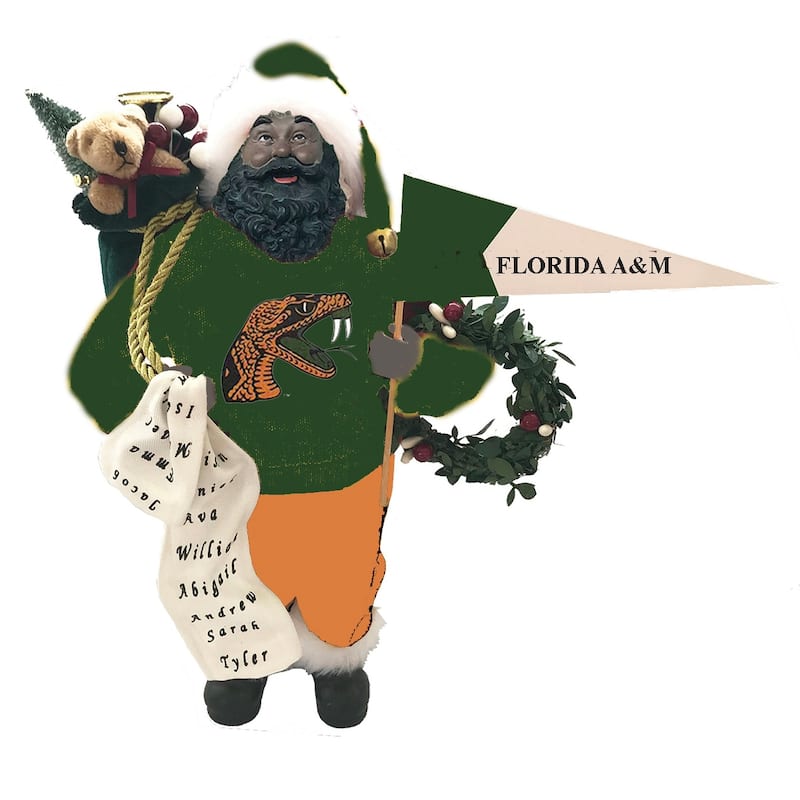 12" FAMU Proud Santa