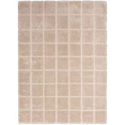 DKNY West End Ave Indoor only Geometric Shag Area Rug