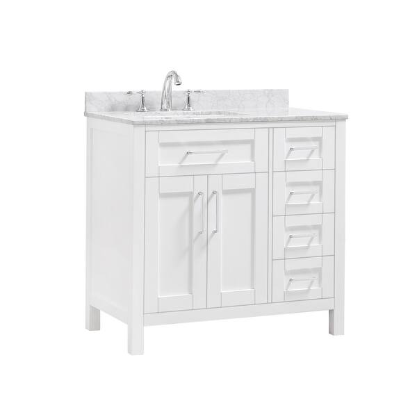 Shop Ove Decors Tahoe 36 White Vanity Overstock 31292741