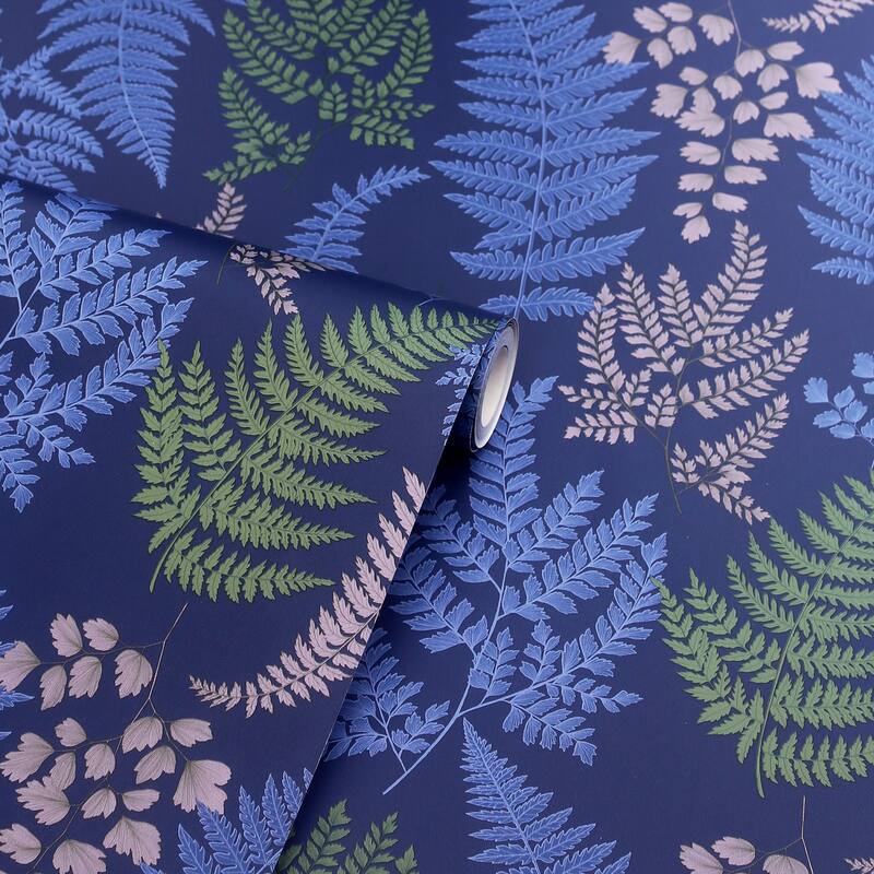 Arthouse Jerome Blue Botanical Wallpaper