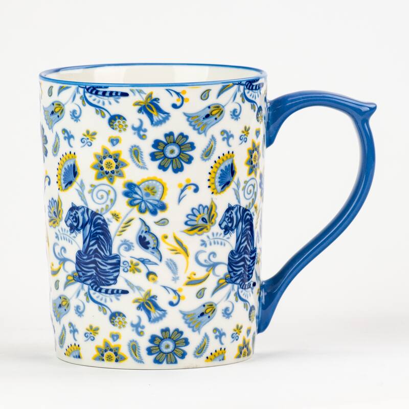 10 Stawberry Street Sylvie Animals Mug, Set of 4
