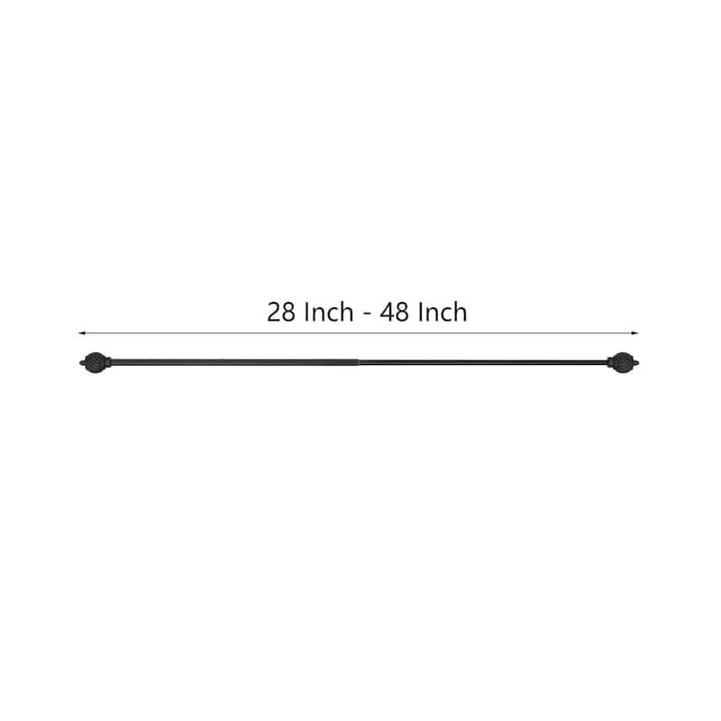 Acroma Elegant Multi-Size Adjustable Curtain Rod
