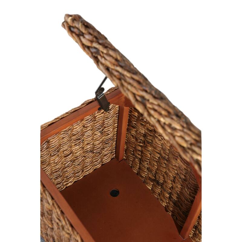 Caswell Woven Banana Leaf Storage Trunk