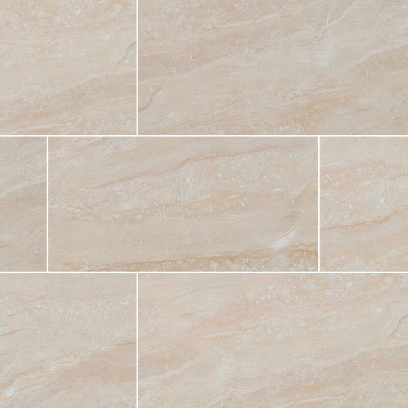 Ackland AKNPTAZI12X24P-CA Azira - 12" x 24" Porcelain Solid Floor Tile