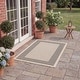 preview thumbnail 112 of 133, SAFAVIEH Courtyard Sherrie Border Indoor/ Outdoor Waterproof Patio Backyard Rug