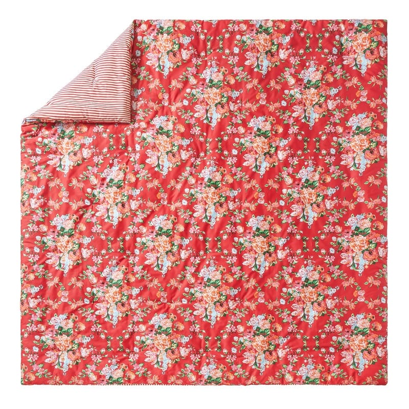 Garden Society Cotton Sateen Reversible Comforter Set by JG Co. by Amie and Jolie Sikes