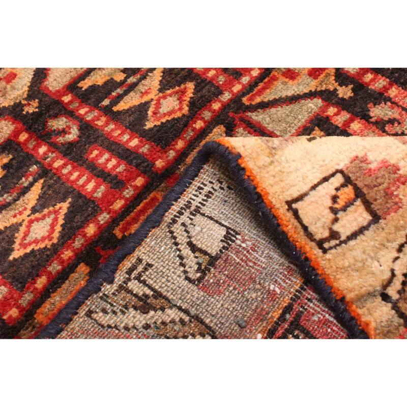 ECARPETGALLERY Hand-knotted Andelz Dark Brown Wool Rug - 3'10 x 5'8