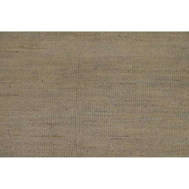 Gabbeh Modern Rug Hand-Knotted Oriental Wool Carpet - 3'10"x 5'9"