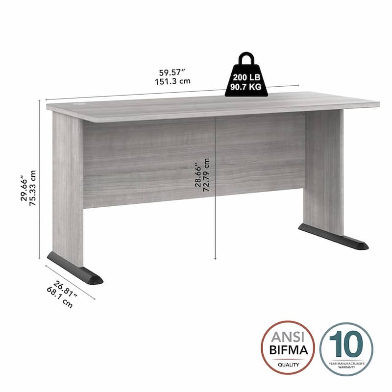 Studio A 60W Computer Desk by Bush Business Furniture