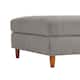 Large Corduroy Ottoman