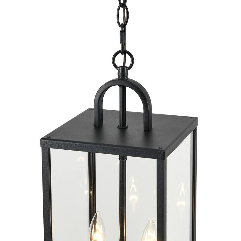 KAWOTI 2-Light Outdoor Pendant Light - W8.25" x H19.25"(MaxH60.75")