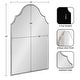 preview thumbnail 40 of 89, Kate and Laurel Leanna Framed Arch Wall Mirror