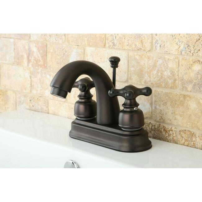 Kingston Brass Wyndham Kitchen Faucet with Deck Plate and Metal Lever