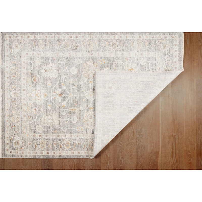 Terra by Obeetee Umbria Persian Border Rug