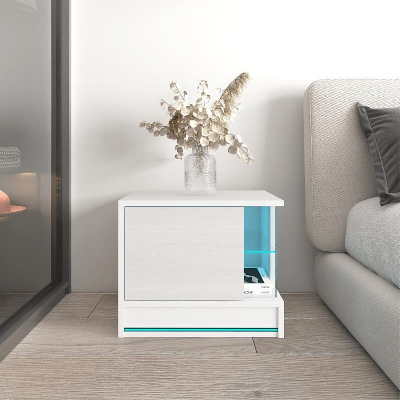 Efecto 05 22" Nightstand - White
