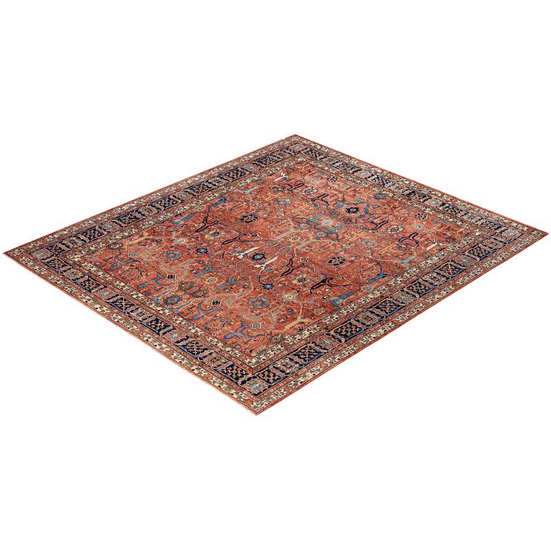 Serapi One-of-a-Kind Hand-Knotted Area Rug - Blue - 8' 3" x 9' 9"