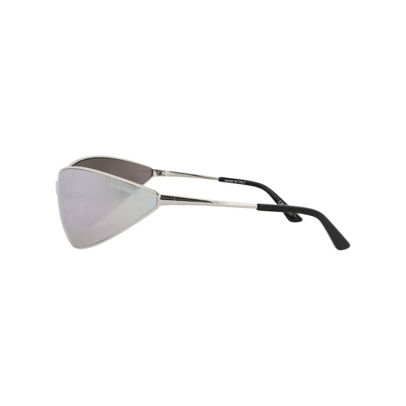 Balenciaga Shield-Frame Metal Sunglasses
