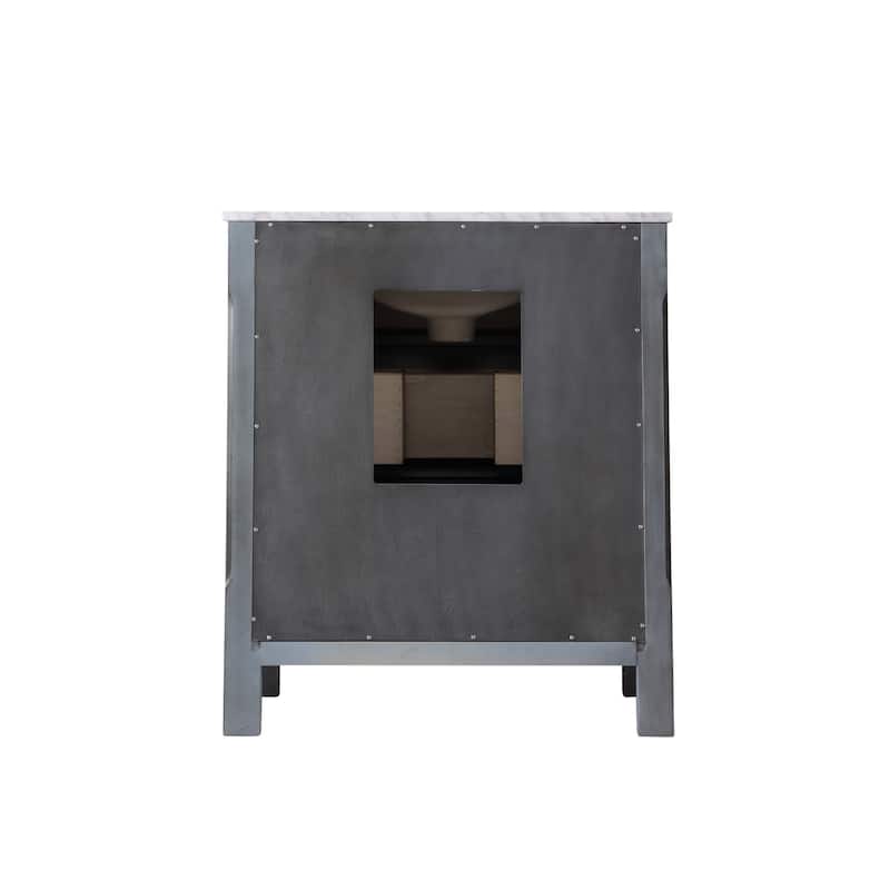 Altair Maribella Single Bathroom Vanity Set and Carrara White Countertop without Mirror