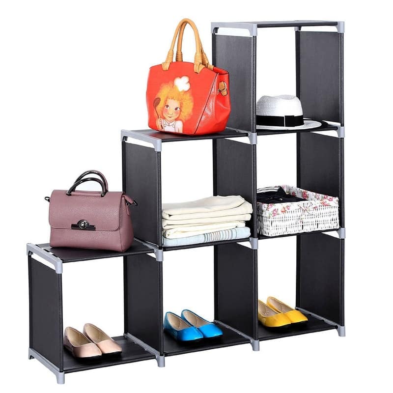 3-tier Storage Closet Organizer/ Bookshelf
