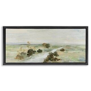 Stupell Valley Creek Landscape Framed Floater Canvas Wall Art Design By ...