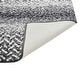 preview thumbnail 15 of 123, Better Trends 100% Micro Polyester Knitted Bathroom Rugs - Casablanca Collection with Chevron Pattern, Machine Washable Bath Mat